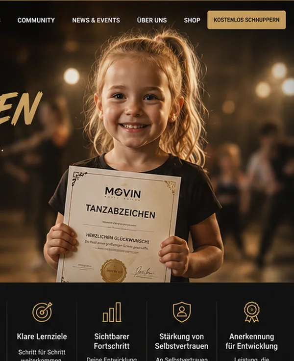 Mini Kids Tanzabzeichen